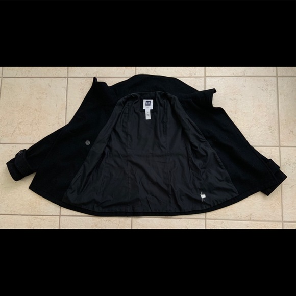GAP high funnel collar peacoat black size size XS - Picture 6 of 12